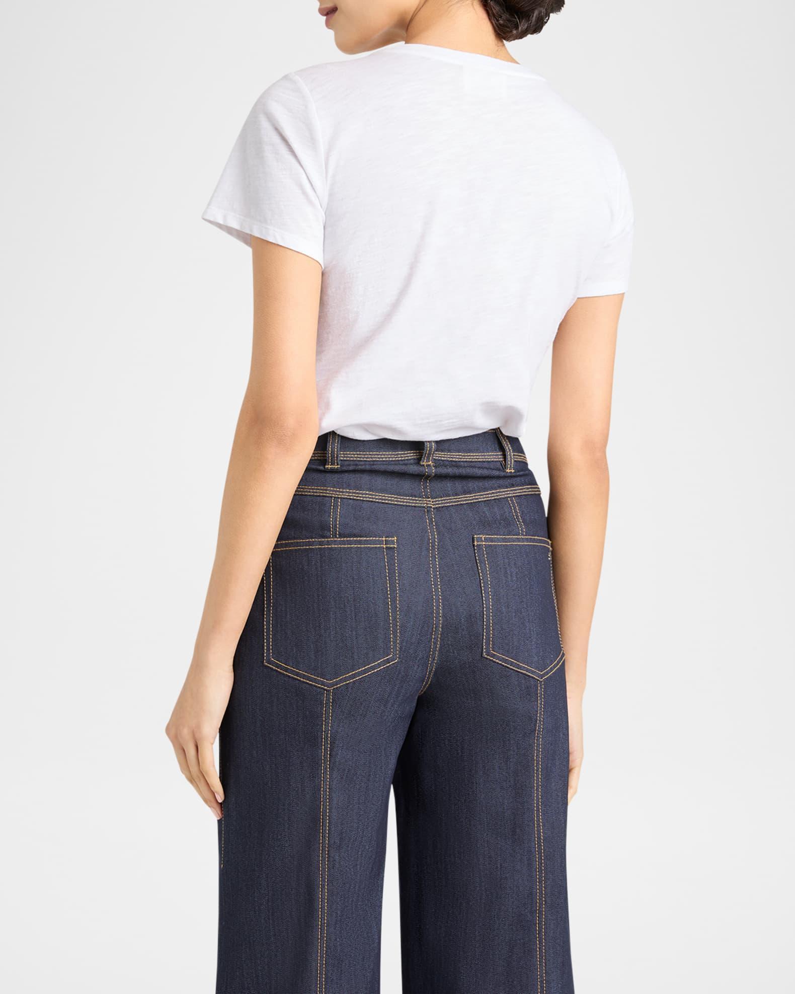 Western Amour Shrunken Crewneck Tee Product Image