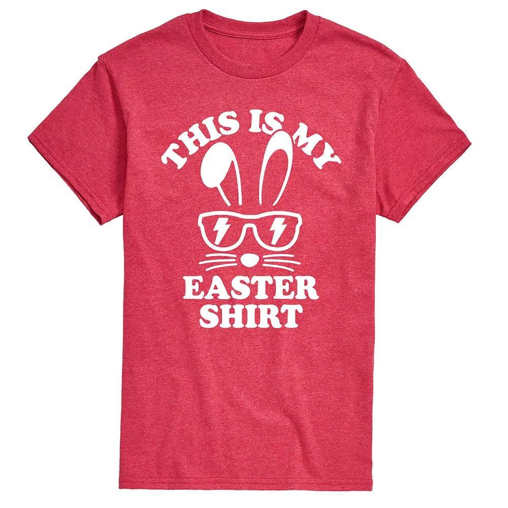 Men's This Is My Easter Shirt Graphic Tee, Size: Medium, Purple Product Image