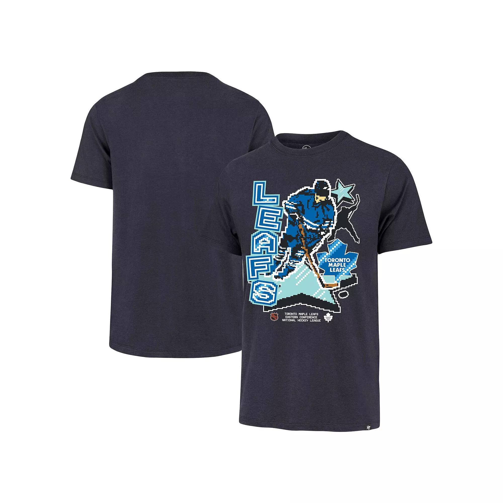 Men's '47 Blue Toronto Maple Leafs Lamp Lighter Franklin T-Shirt, Size: XL, Mpl Blue Product Image
