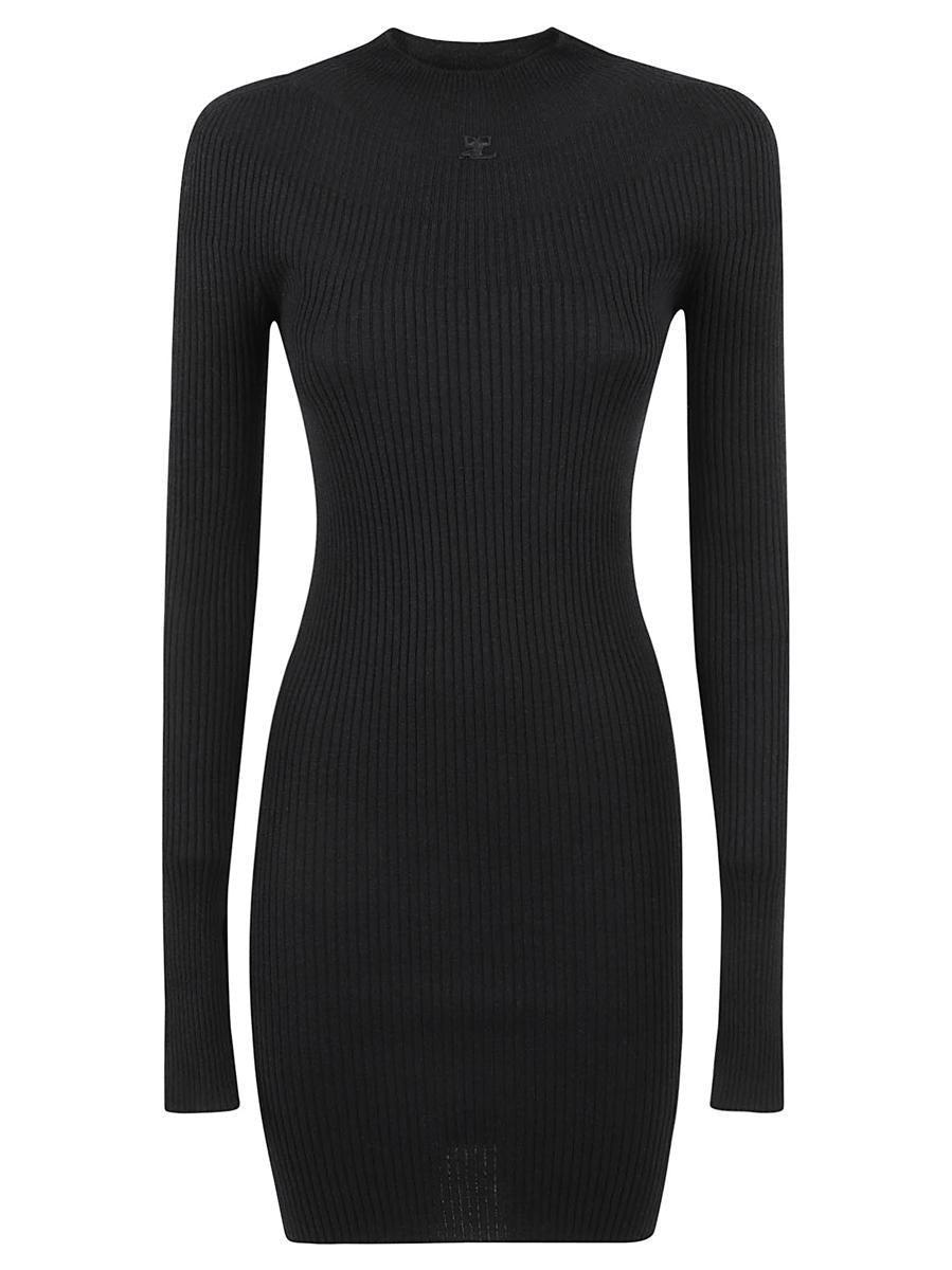 COURRÈGES Dresses Black Product Image