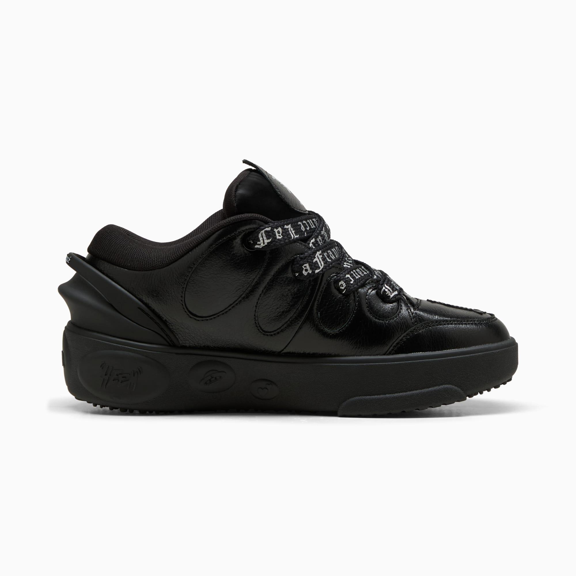 PUMA x LAMELO BALL LaFrancé Black Written in Chrome Sneakers Product Image