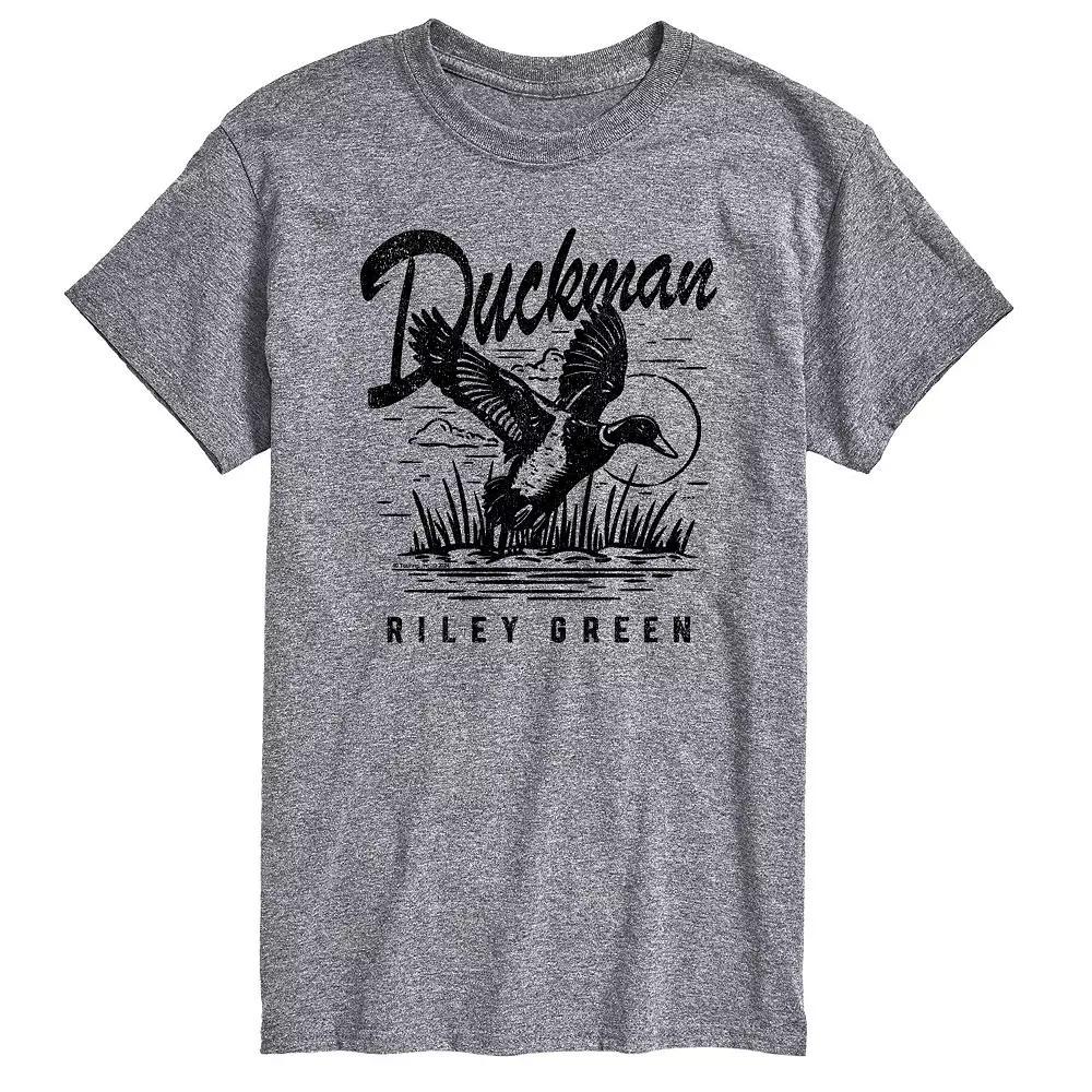 Big & Tall Riley Green Duckman Graphic Tee, Mens Grey Gray Product Image