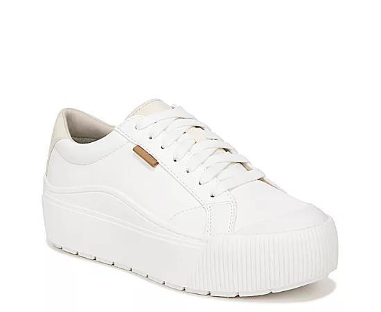 Dr. Scholl'S Time Off Max Women's Lace-Up Sneakers, Size: 9.5, White Product Image