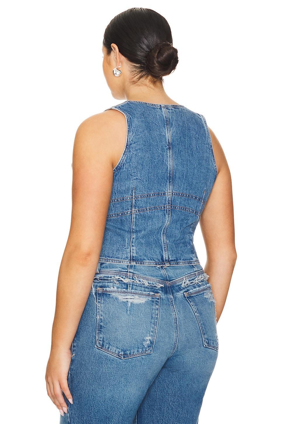 Denim Vest Good American Product Image