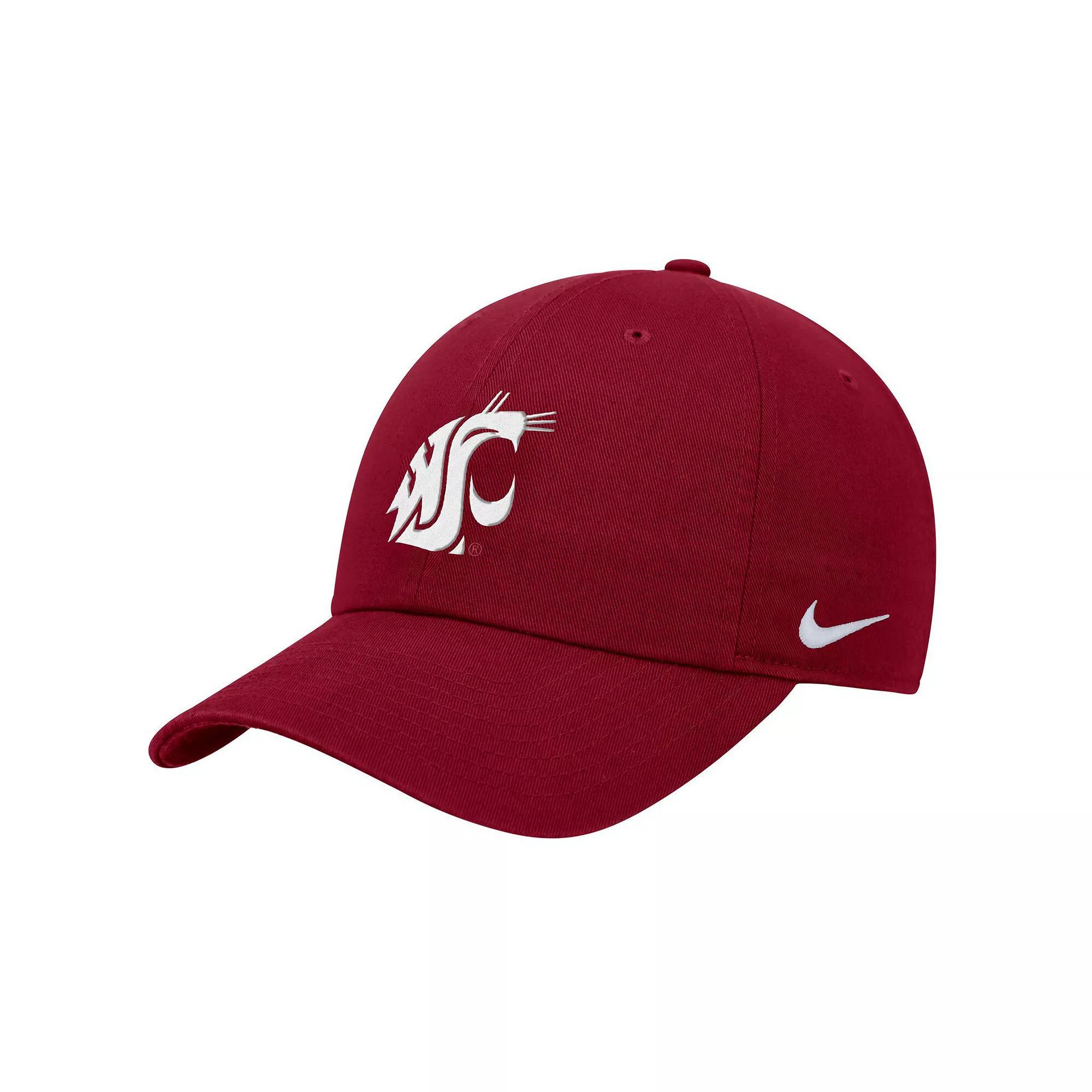 Men's Nike  Crimson Washington State Cougars Club Adjustable Hat, Wsc Red Product Image