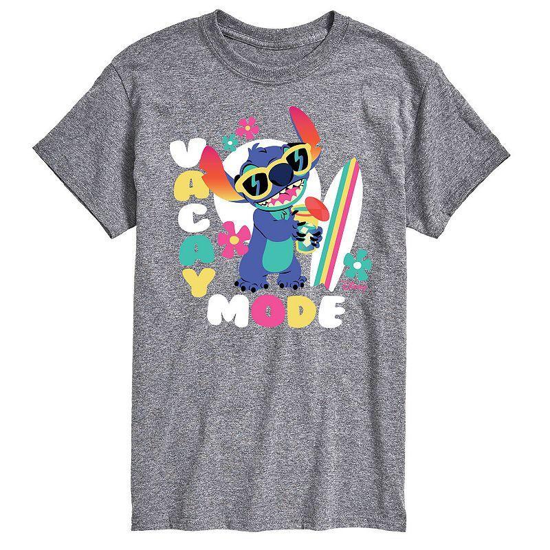 Disneys Lilo & Stitch Big & Tall Vacay Mode Graphic Tee, Mens Product Image
