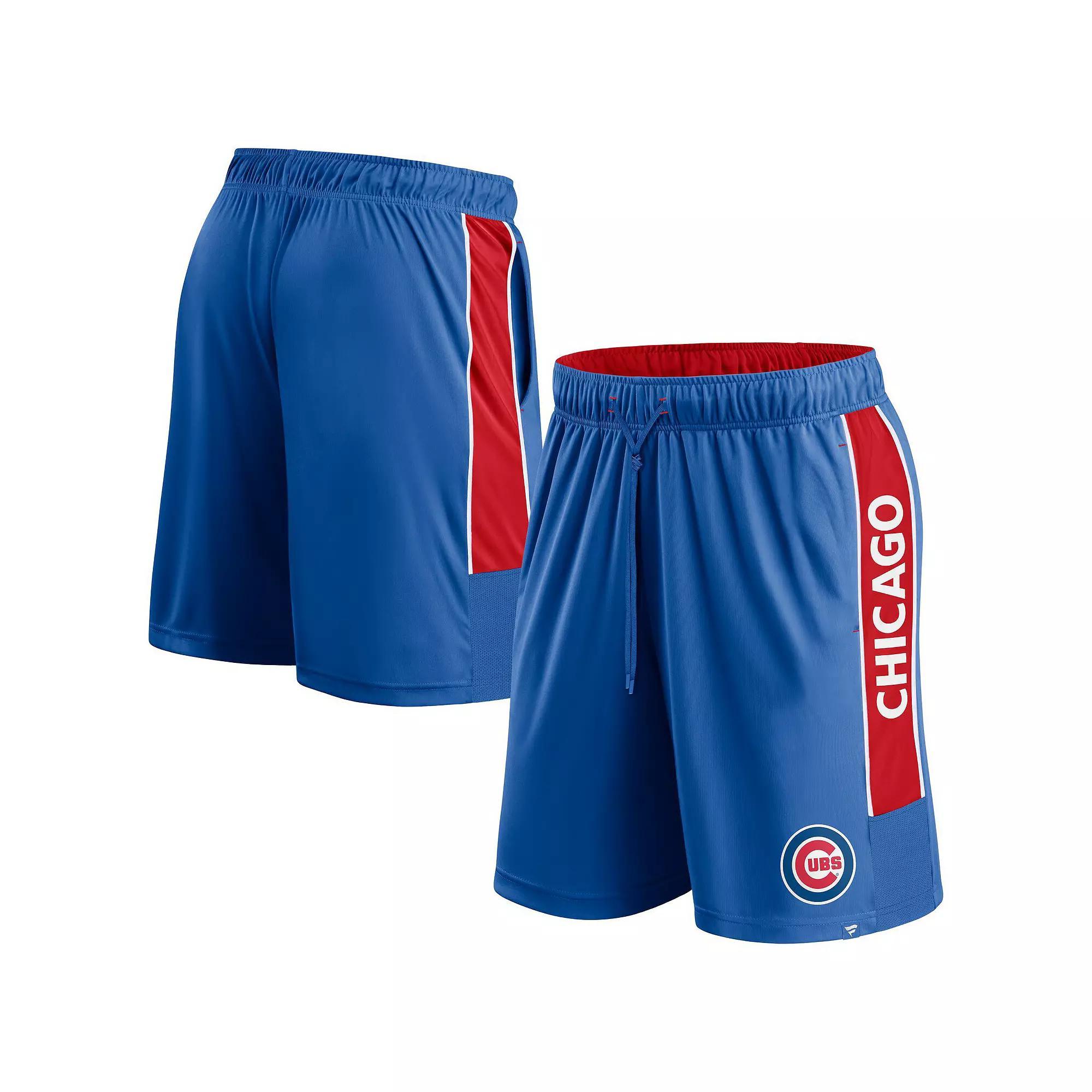 Mens Fanatics Royal Chicago Cubs Win The Match Defender Shorts Product Image