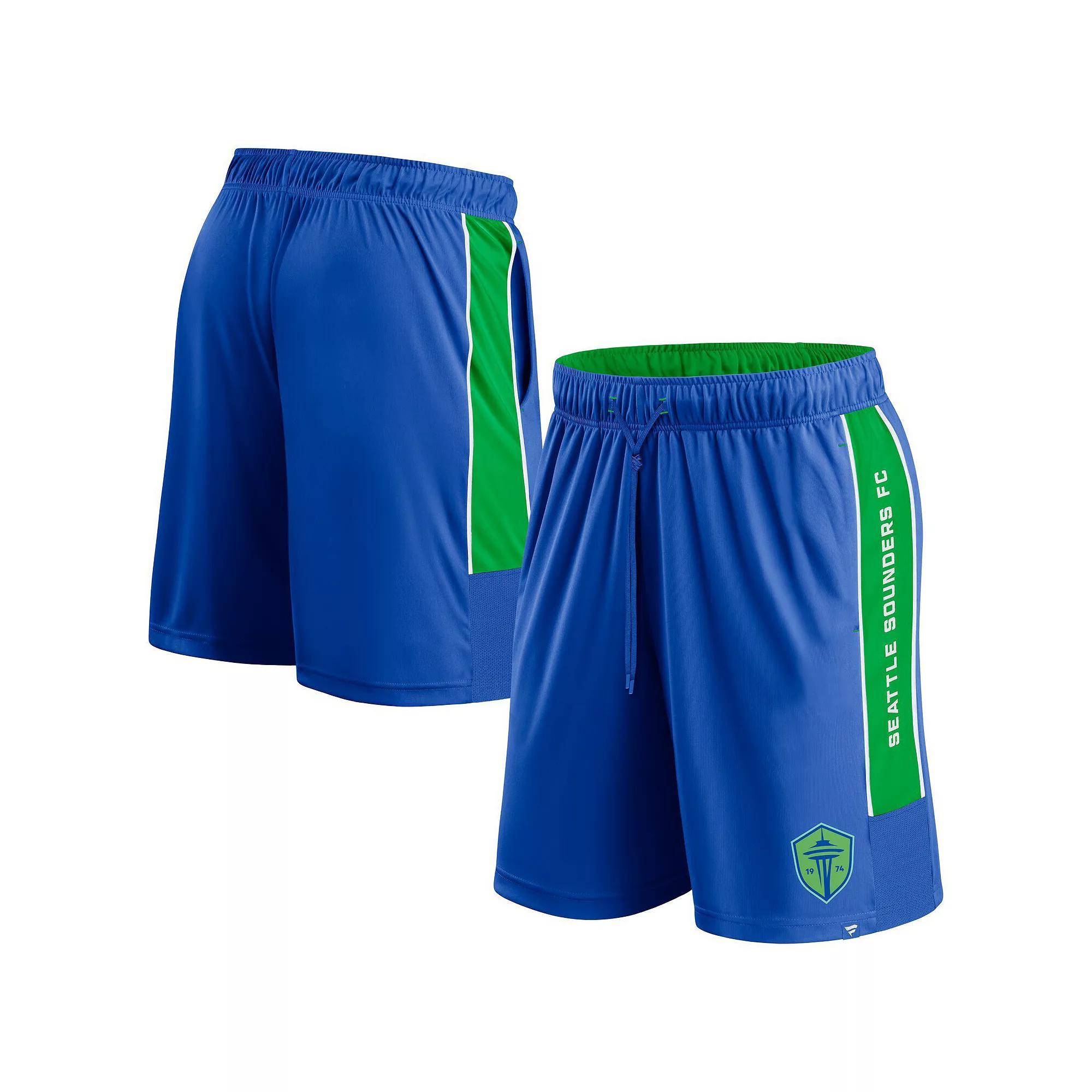 Men's Fanatics Royal Seattle Sounders FC Corner Kick Shorts, Size: 3XL, Blue Product Image