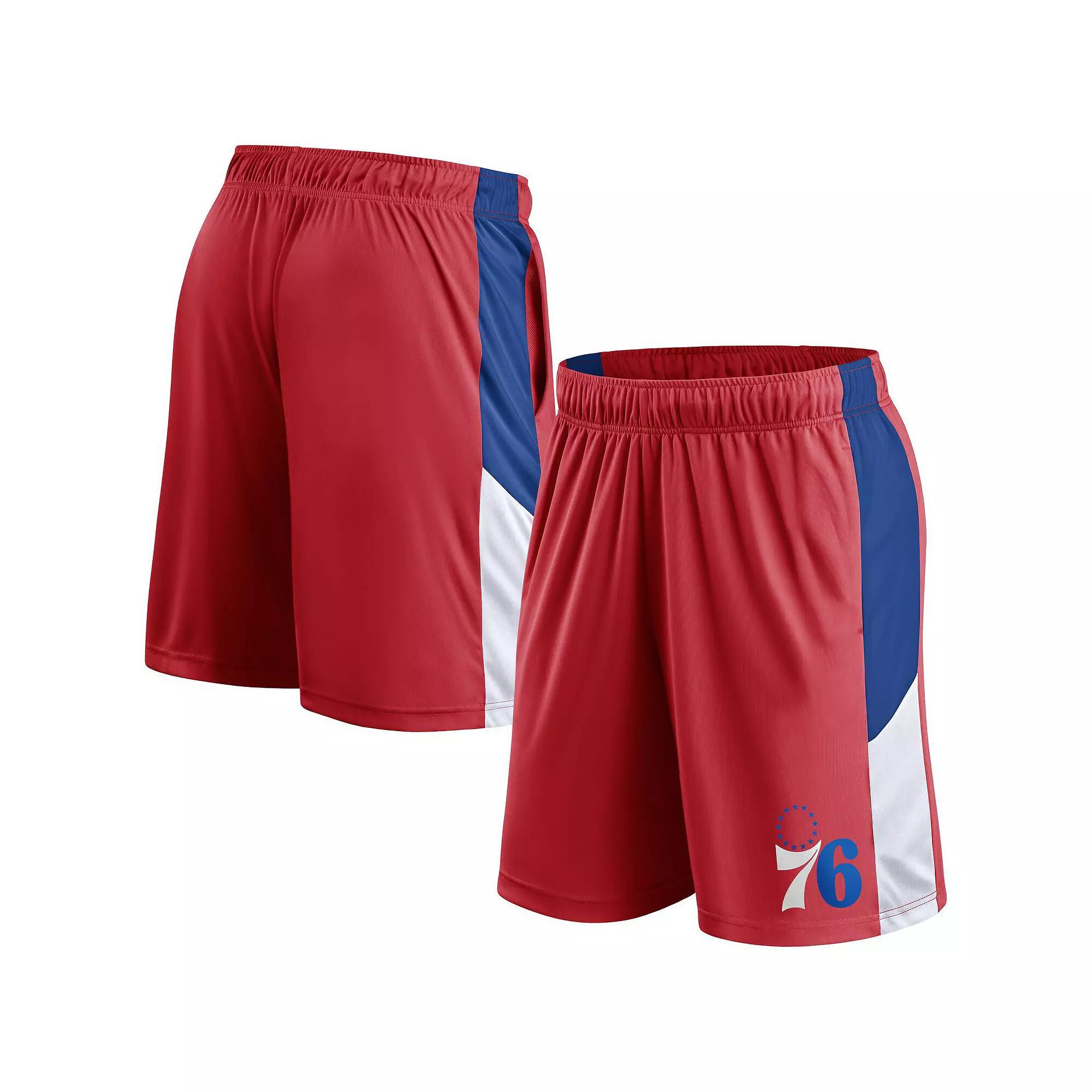 Men's Fanatics  Royal LA Clippers Practice Performance Shorts, Size: Medium, Blue Product Image