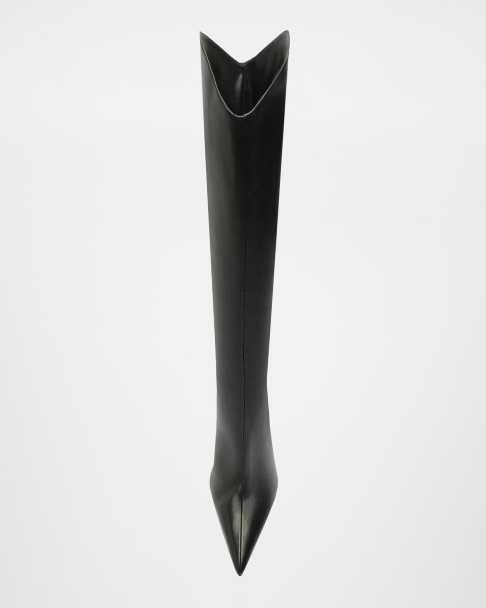 Maryann Up Leather Curve Tall Boots Product Image