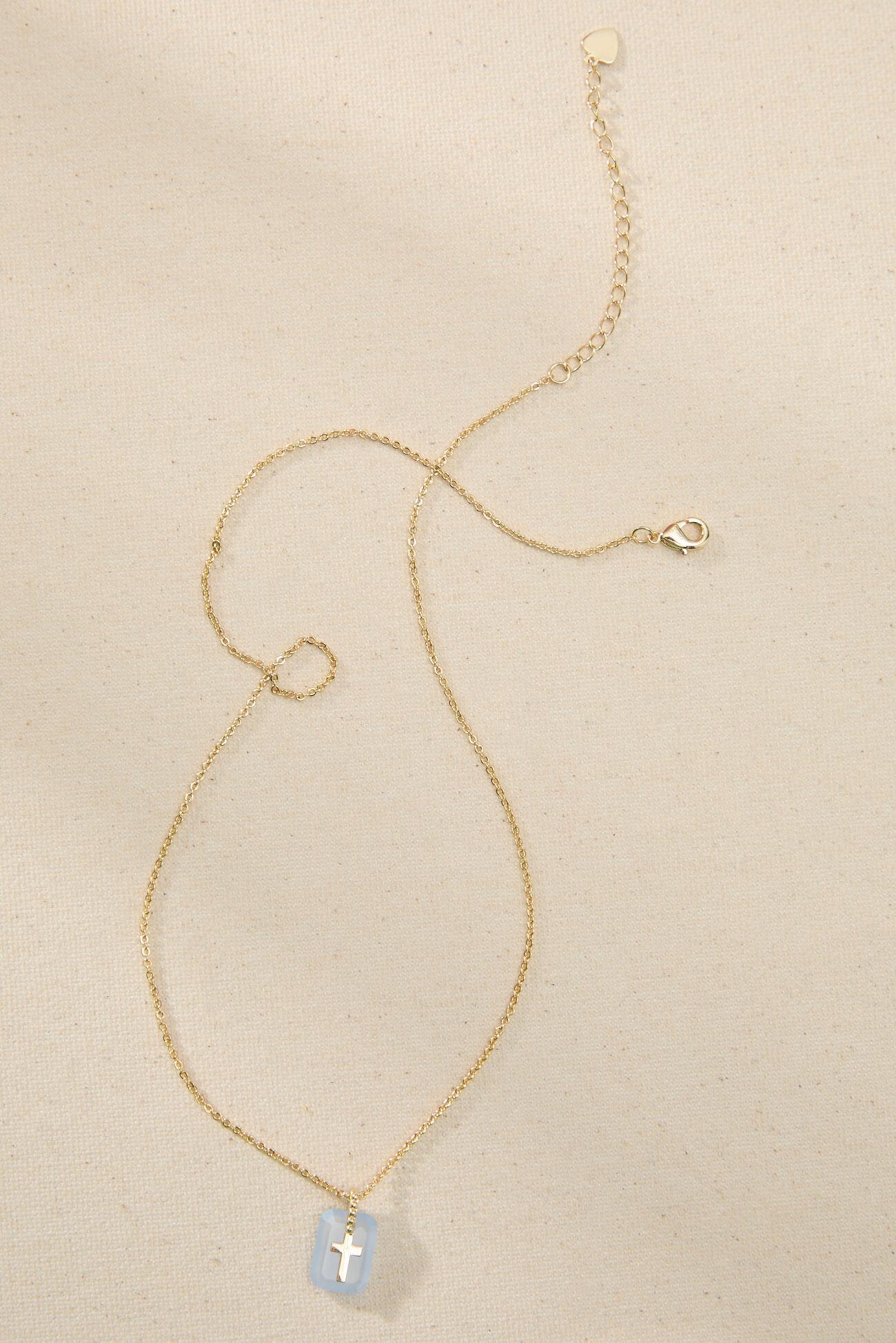Blue Grace Charm Necklace Product Image
