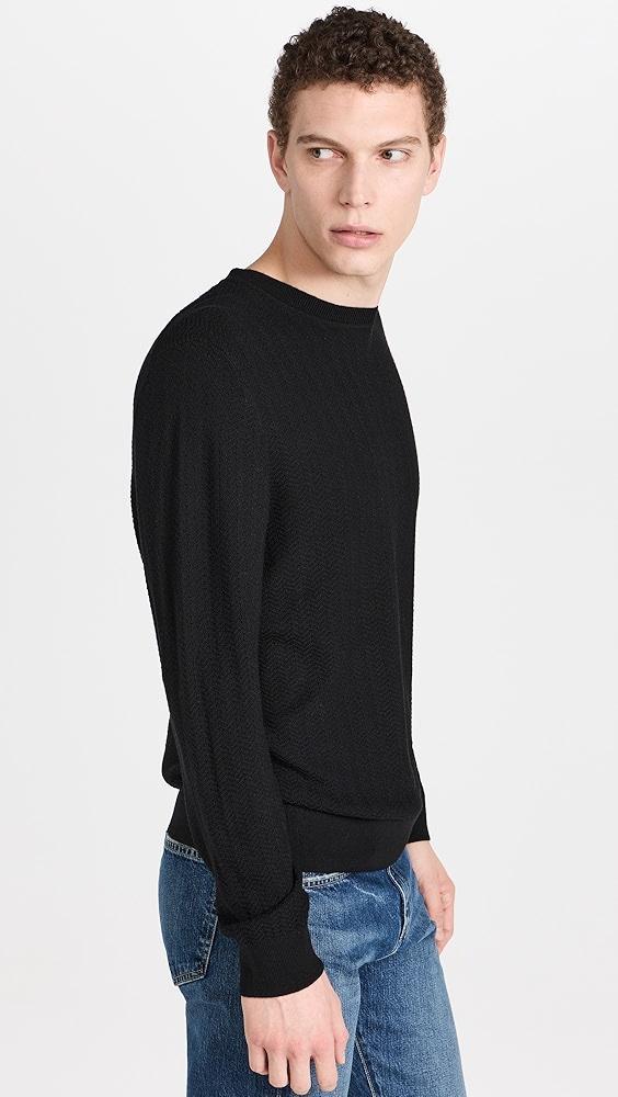 Theory Crew Neck Sweater in Merino Wool | Shopbop Product Image