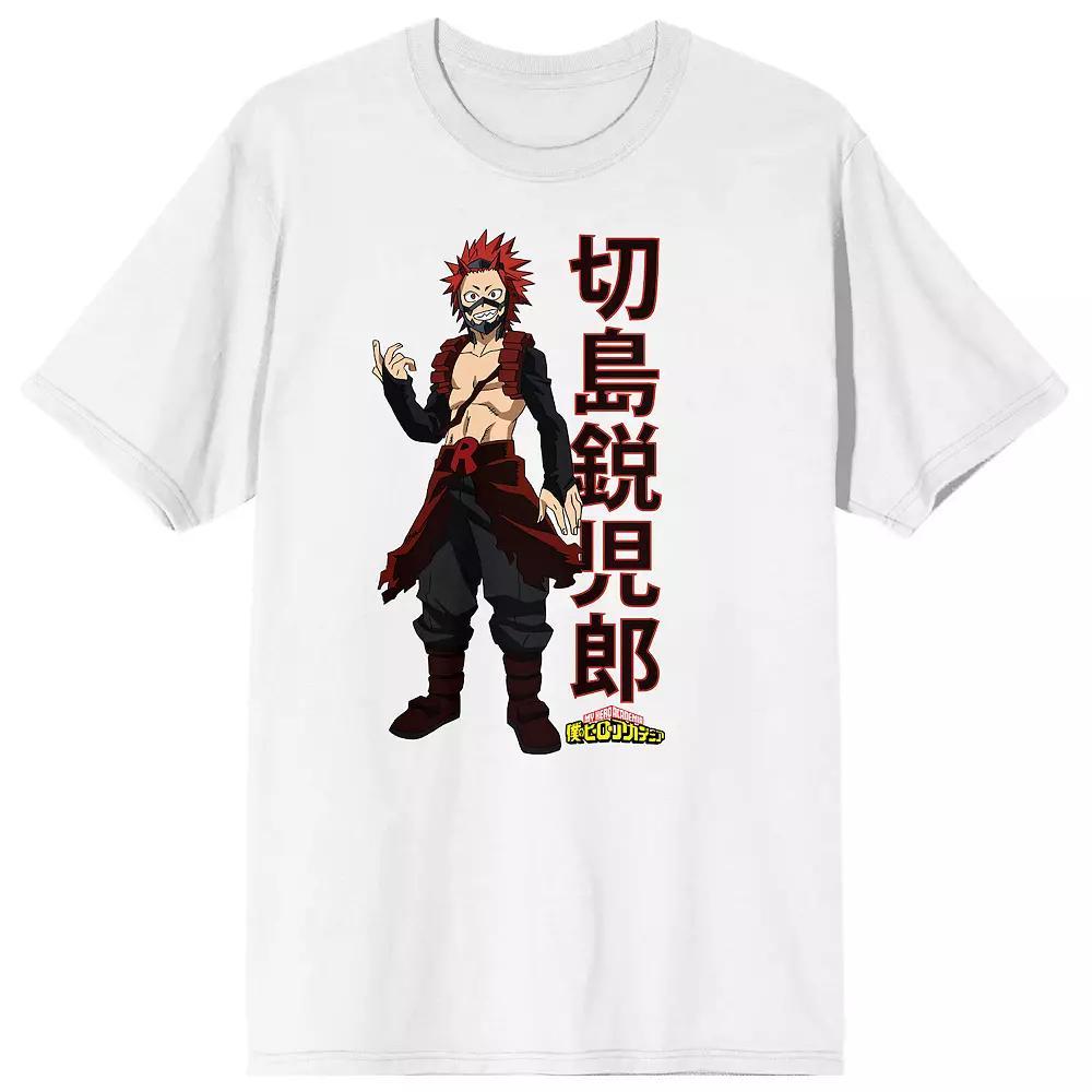 Men's My Hero Academia Eijiri Graphic Tee, Size: Medium, White Product Image