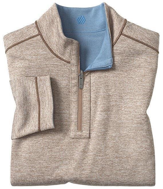 Johnston & Murphy XC4 Performance Stretch Reversible Quarter-Zip Pullover Product Image