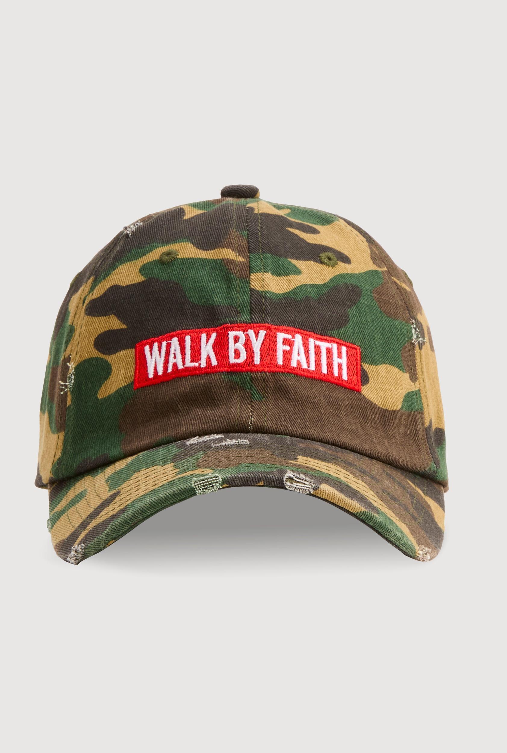 Walk By Faith Graphic Baseball Hat Female Product Image