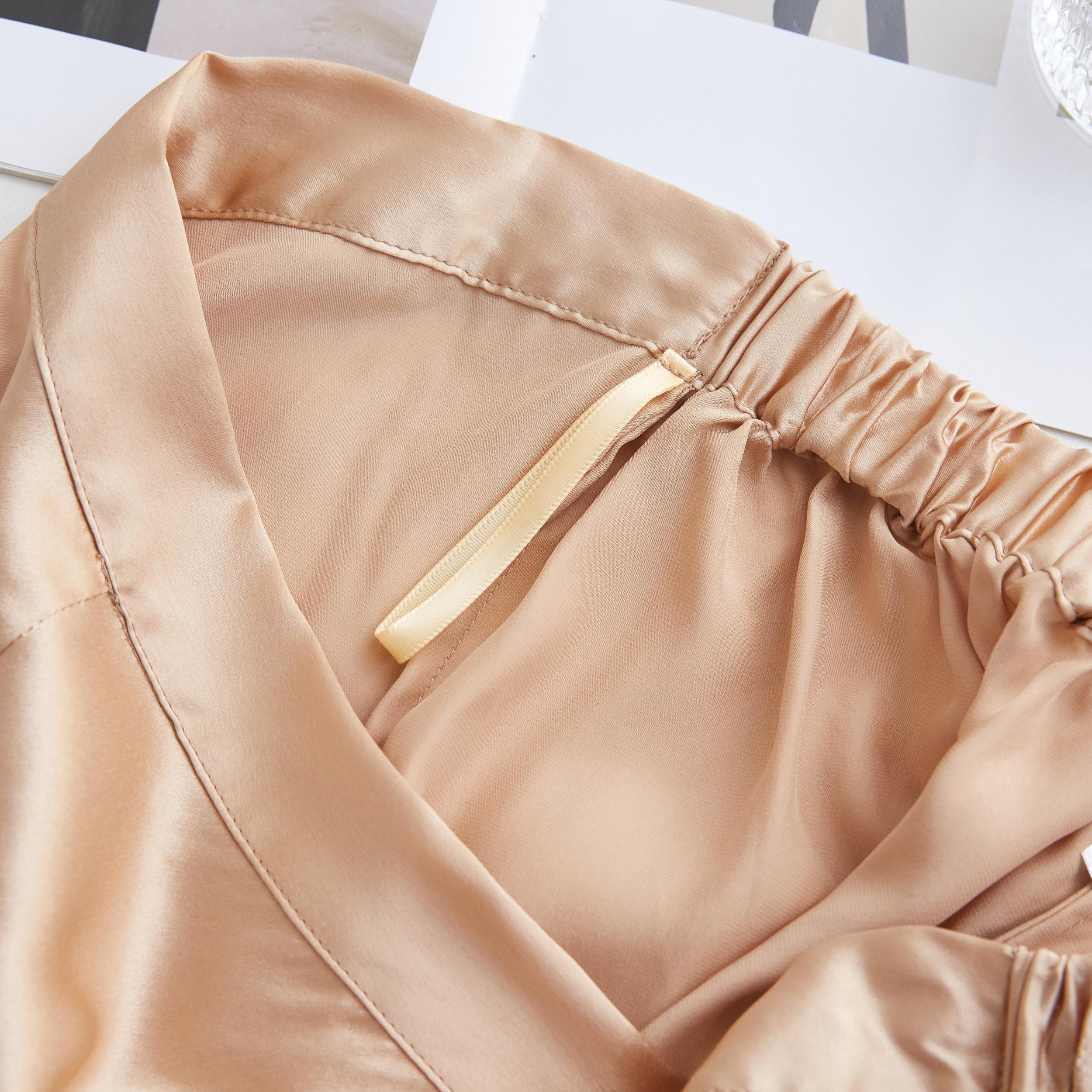 Champagne Pure Mulberry Silk Camisole | Relaxed Fit | 19 Momme | Soar Collection Product Image