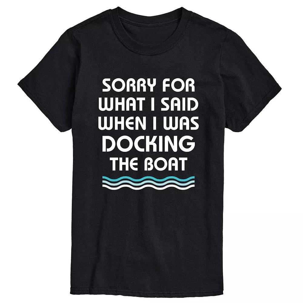 Mens Said Docking The Boat Tee Product Image