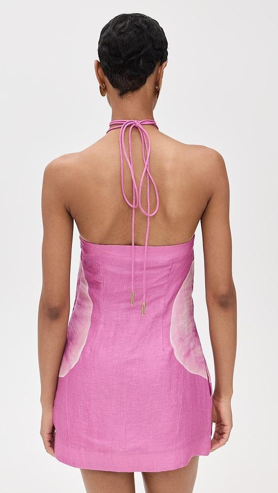 AMUR Everlee Orchid Print Mini Dress | Shopbop Product Image