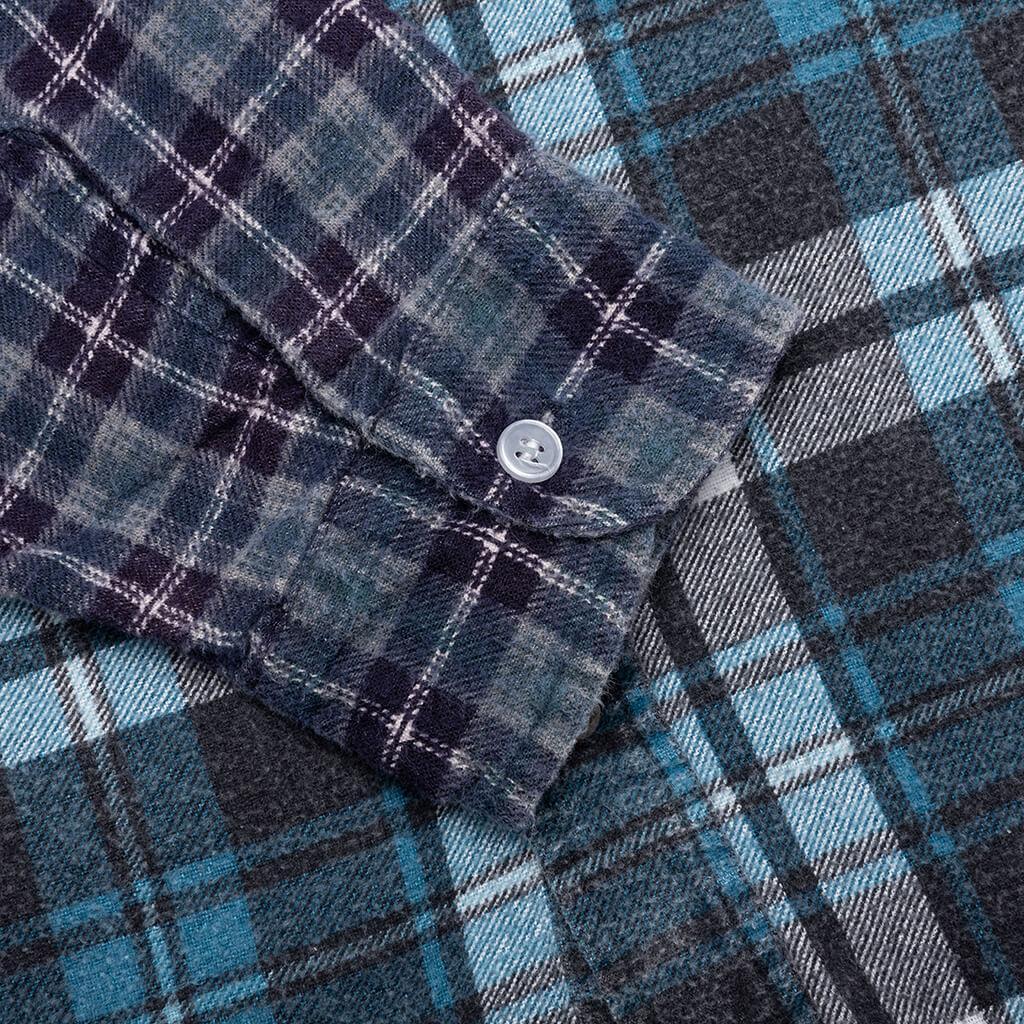 7 Cuts Wide Flannel Shirt - Assorted Male Product Image