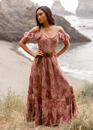 Paulina Dress in Raisin Female Product Image