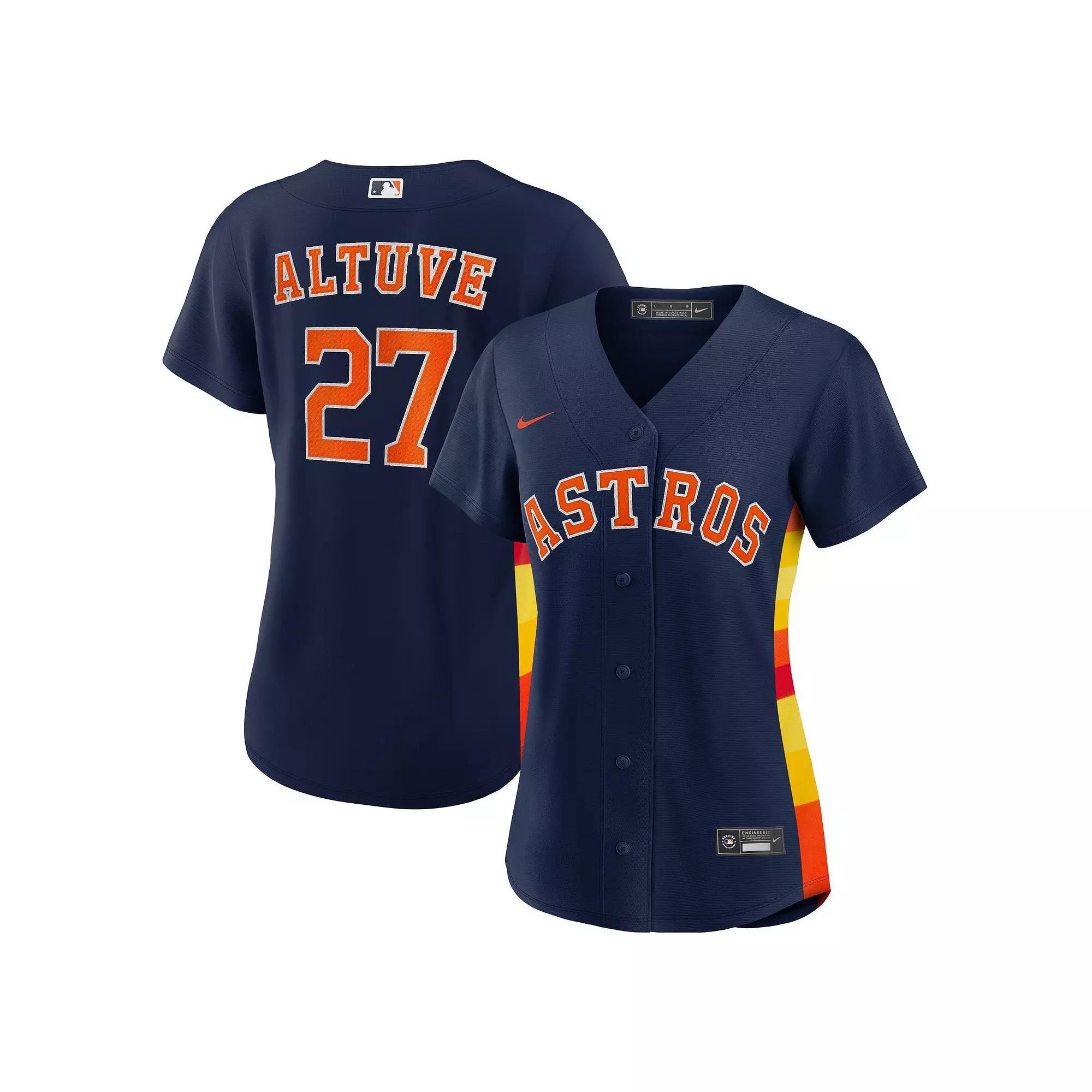 Nike Women's MLB Houston Astros (Jose Altuve) Replica Baseball Jersey Product Image