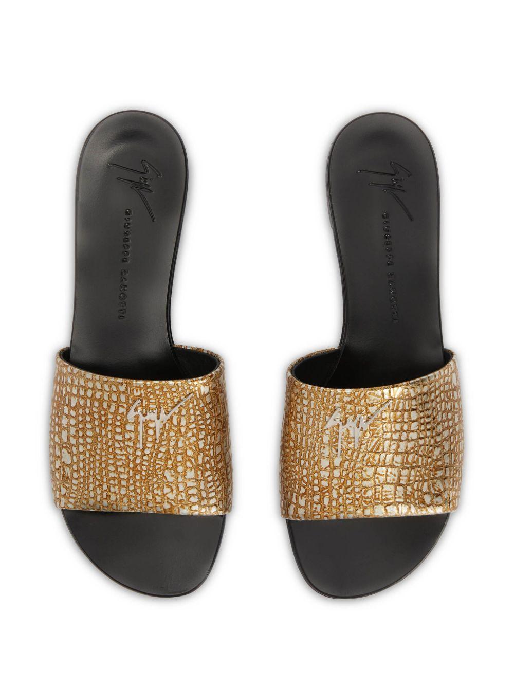 Shirley leather sandals Product Image