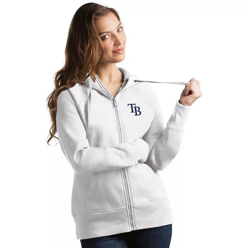 Womens Antigua Atlanta Braves Victory Hoodie Product Image