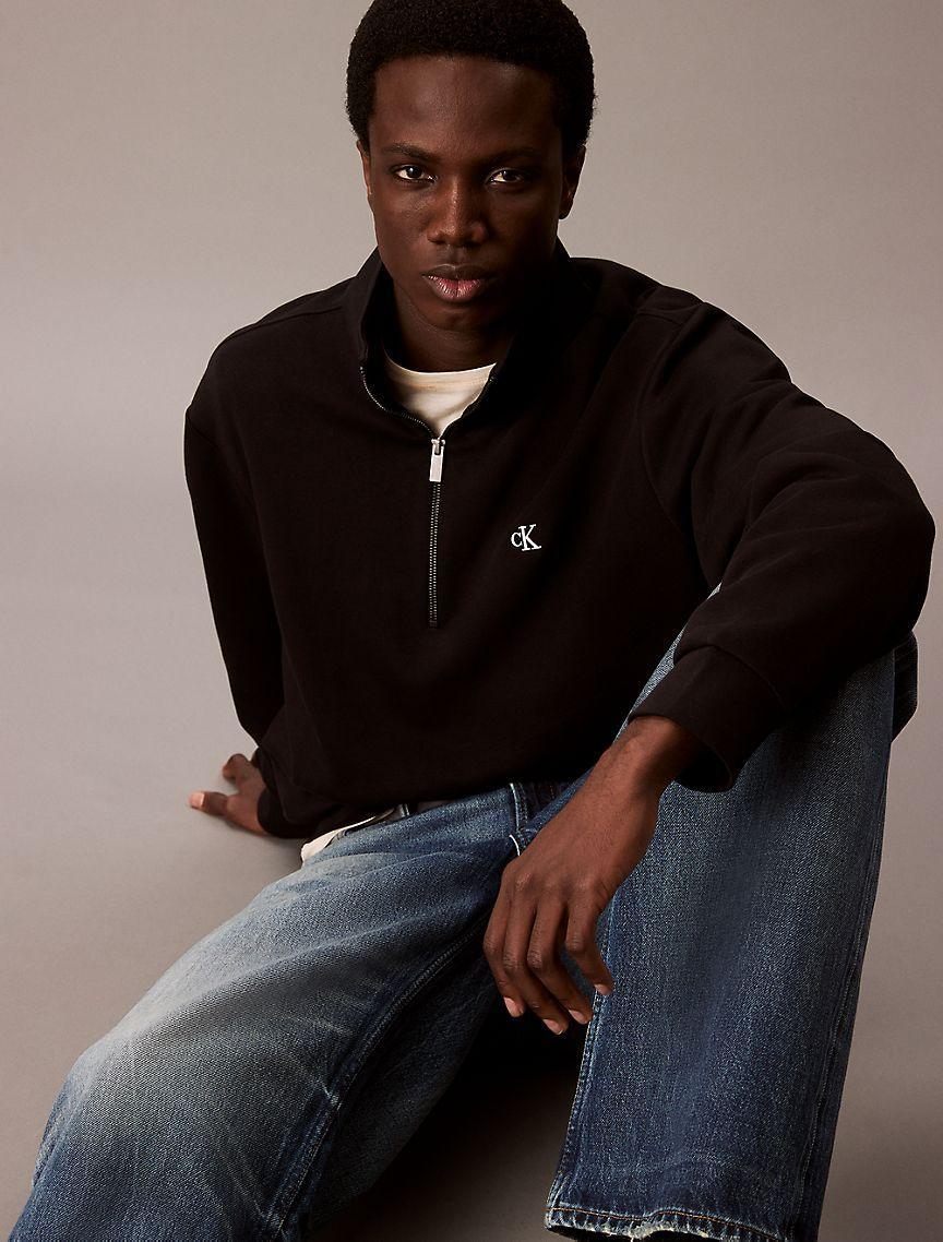 Archive Logo Fleece Quarter Zip Sweatshirt Product Image