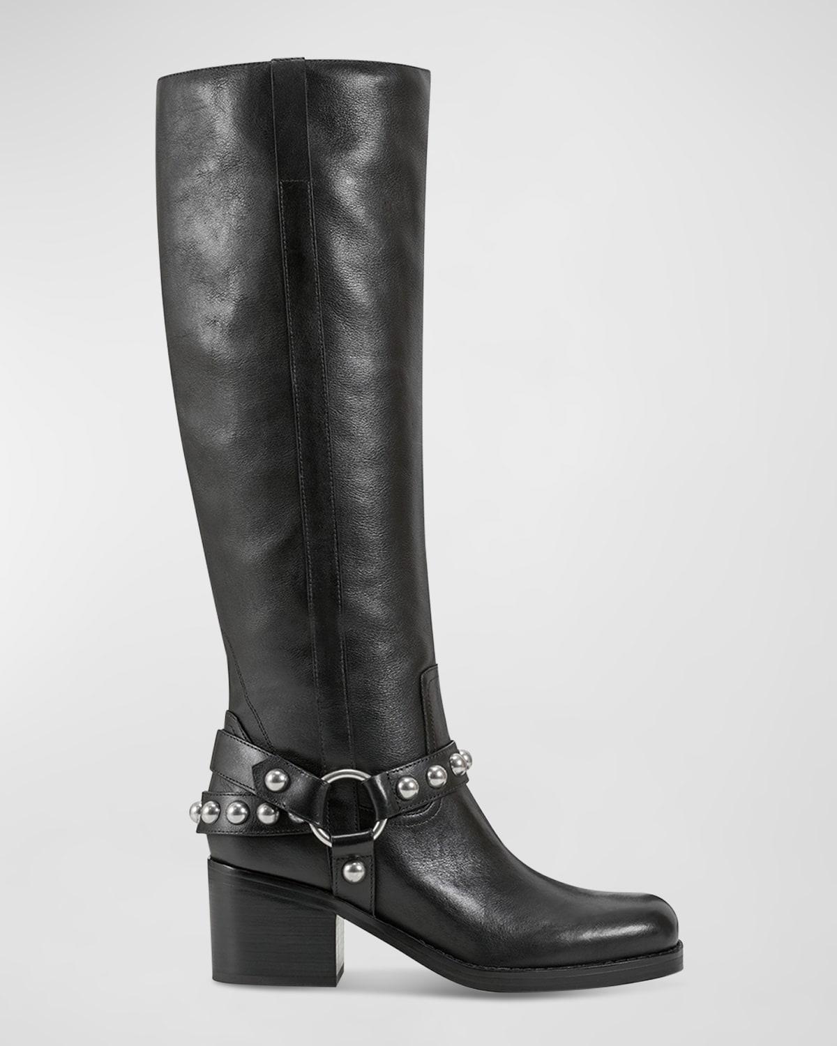 Kenzie Suede Harness Boots Product Image