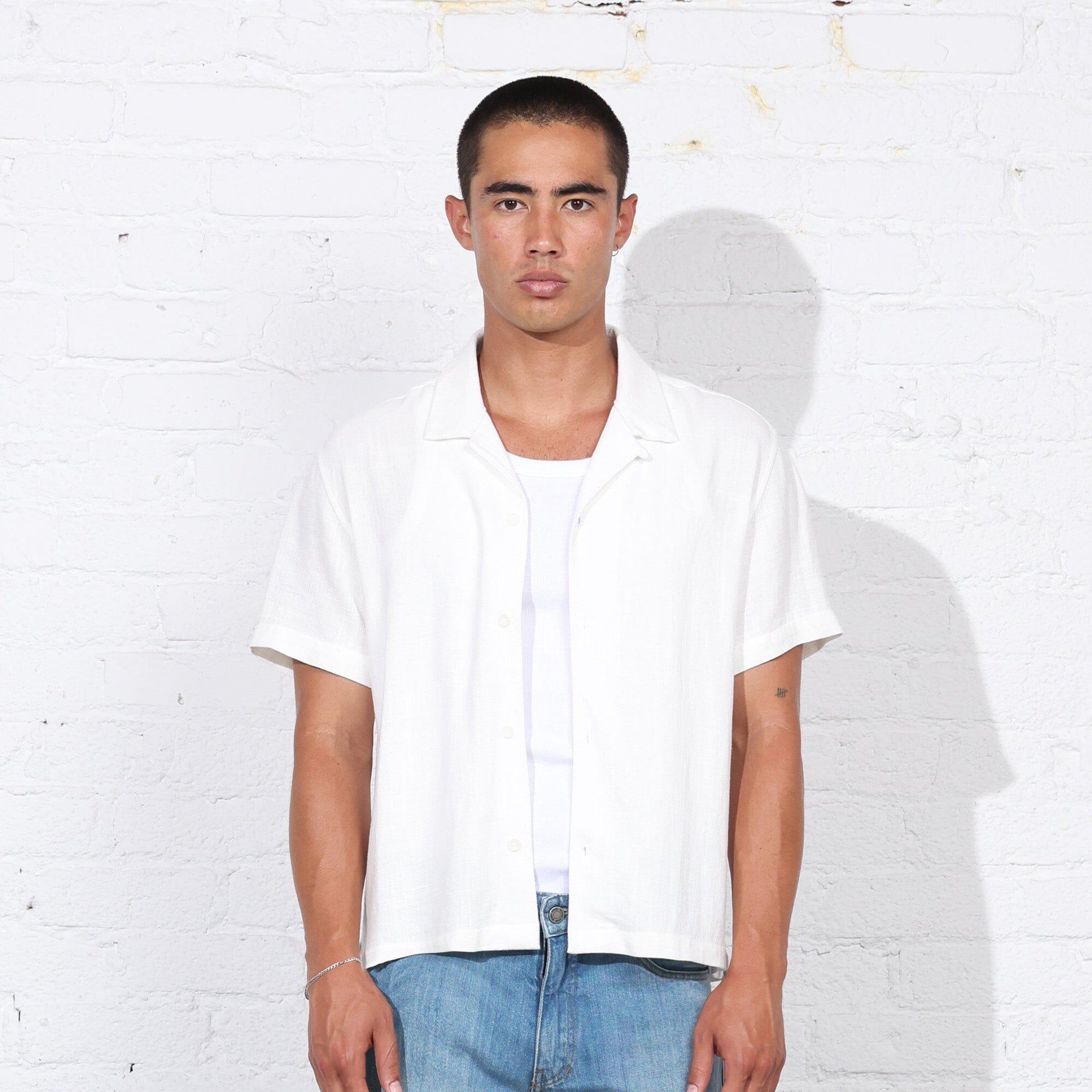 2-Pack | Rosewood Crop Button-Up Product Image