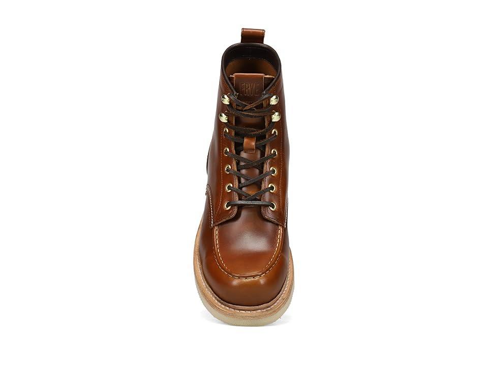 Frye Mens Hudson Leather Wedge Work Boots Product Image