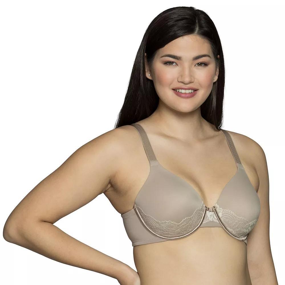 Vanity Fair Lingerie Beauty Back Back Smoother Lace Full-Figure Bra 76382, Womens Toasted White Product Image