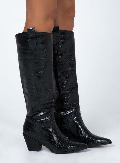Riley Boots Black Product Image