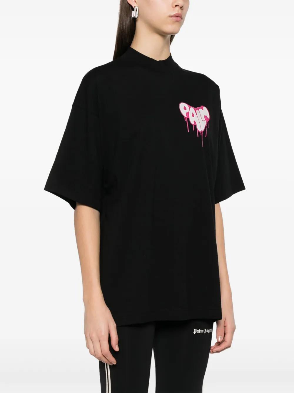 dripping-logo T-shirt Product Image