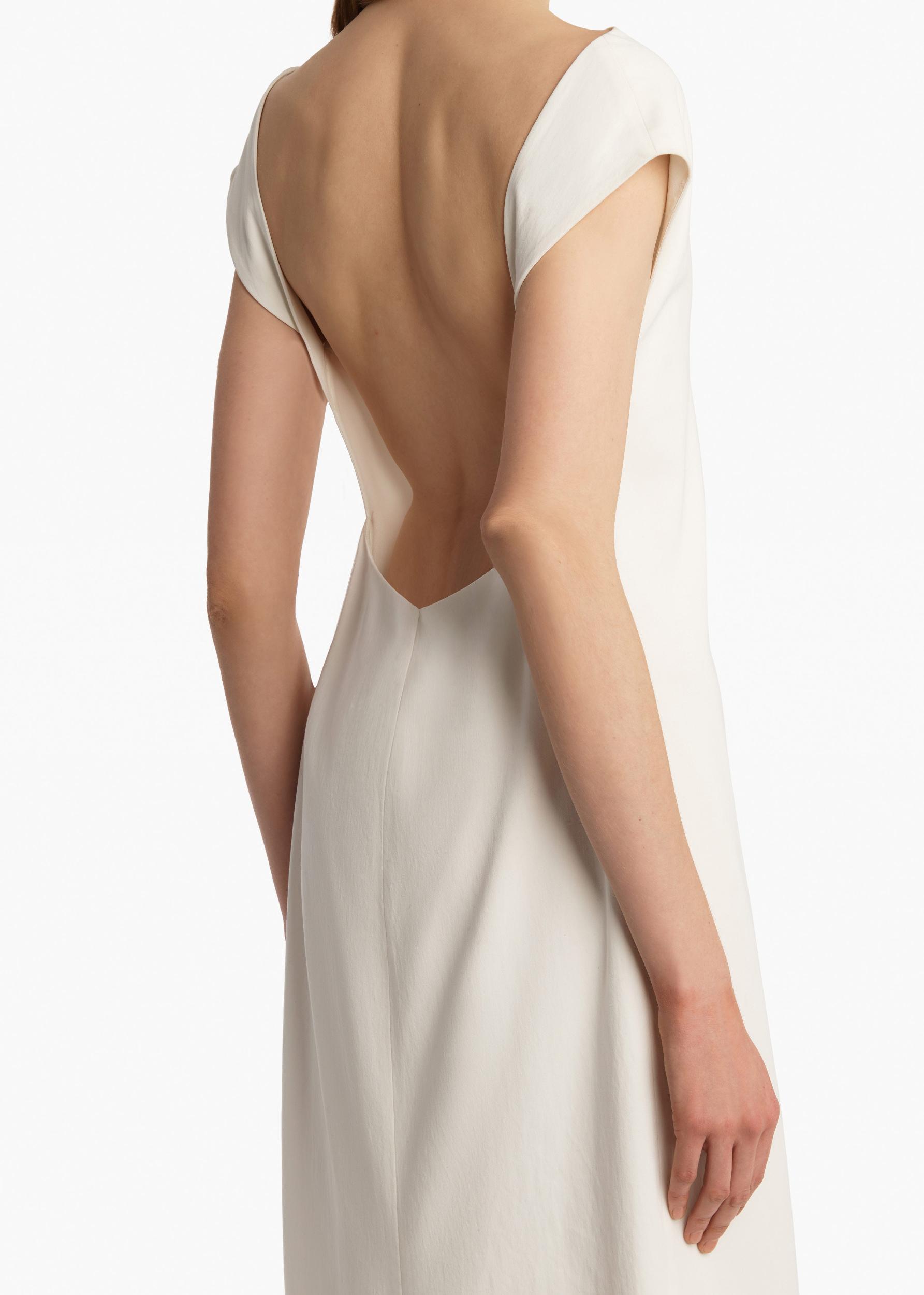 Ayame Dress in Chalk Product Image