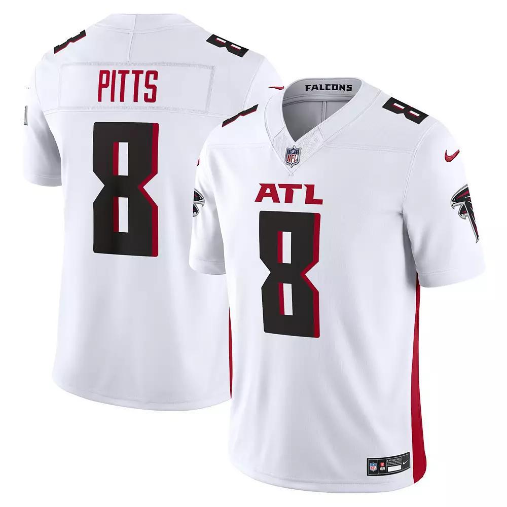 Men's Nike Kyle Pitts White Atlanta Falcons Vapor F.U.S.E. Limited  Jersey, Size: 2XL Product Image
