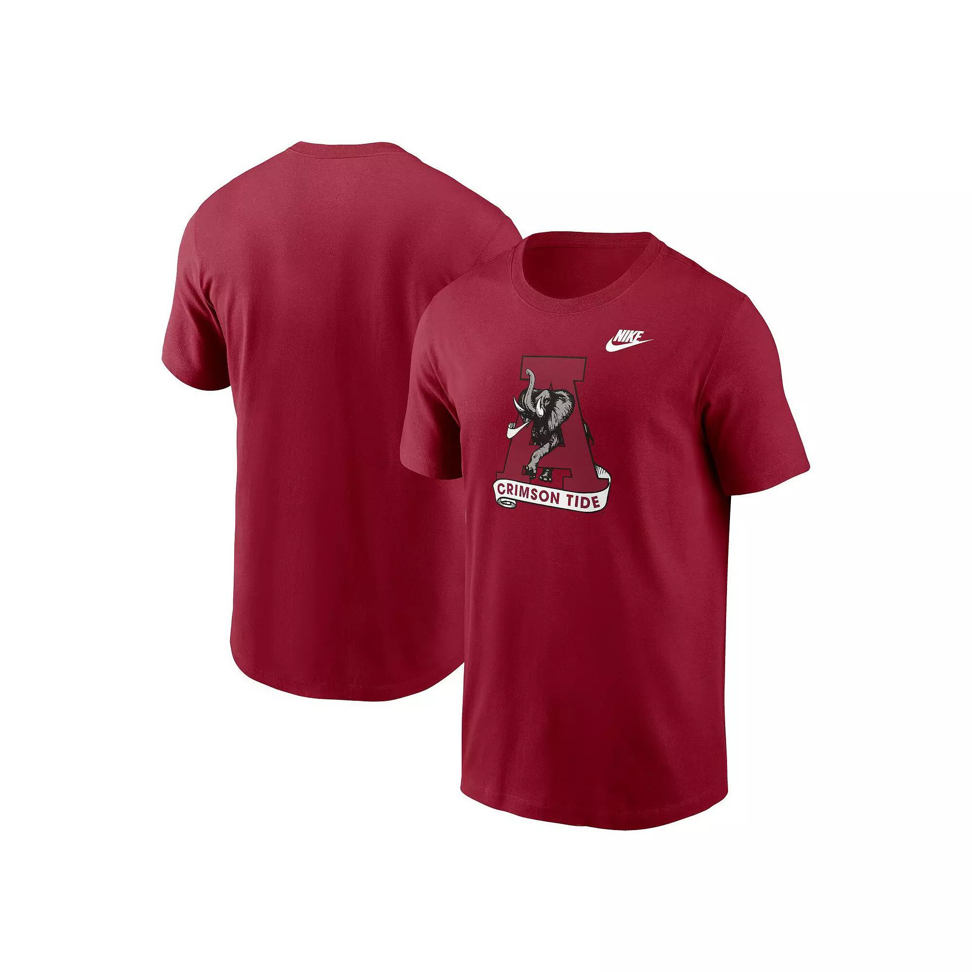 Mens Nike Red Cleveland Guardians Fuse Logo T-Shirt Product Image