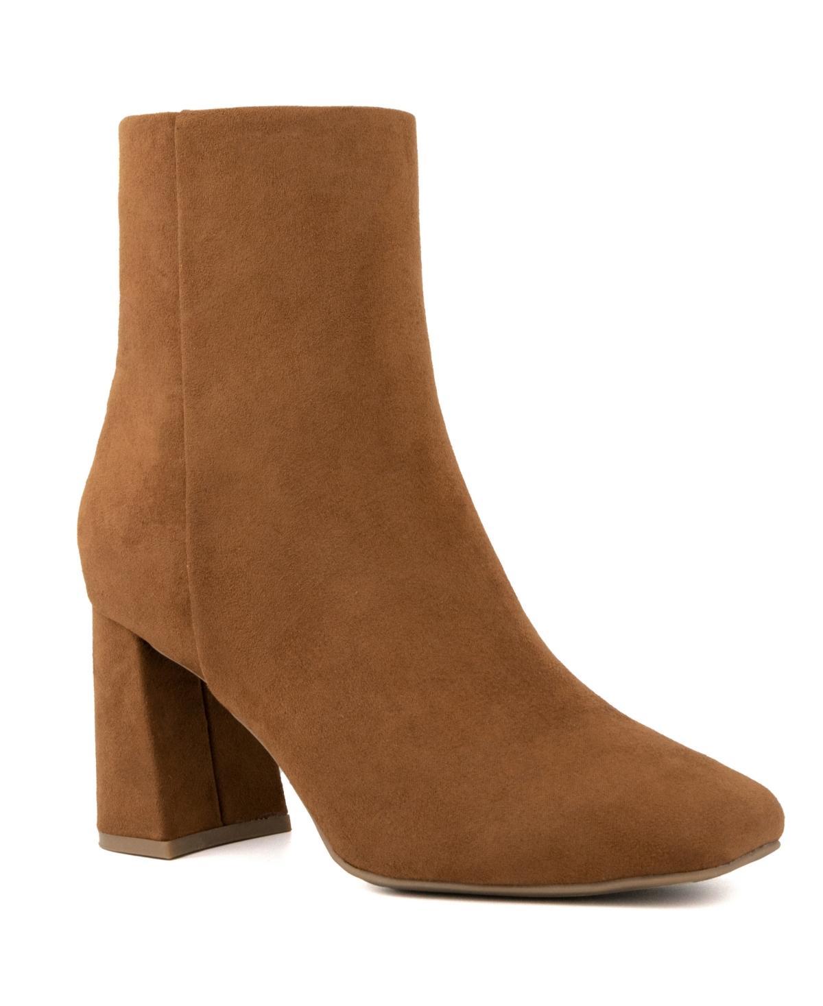 sugar Element Women's Closed Toe Dress Ankle Boots, Size: 7, Red Product Image