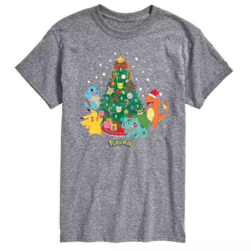 Mens Pokemon Christmas Tree Tee Product Image
