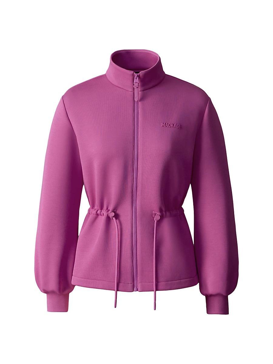 Womens Finola Double-Faced Jersey Jacket Product Image