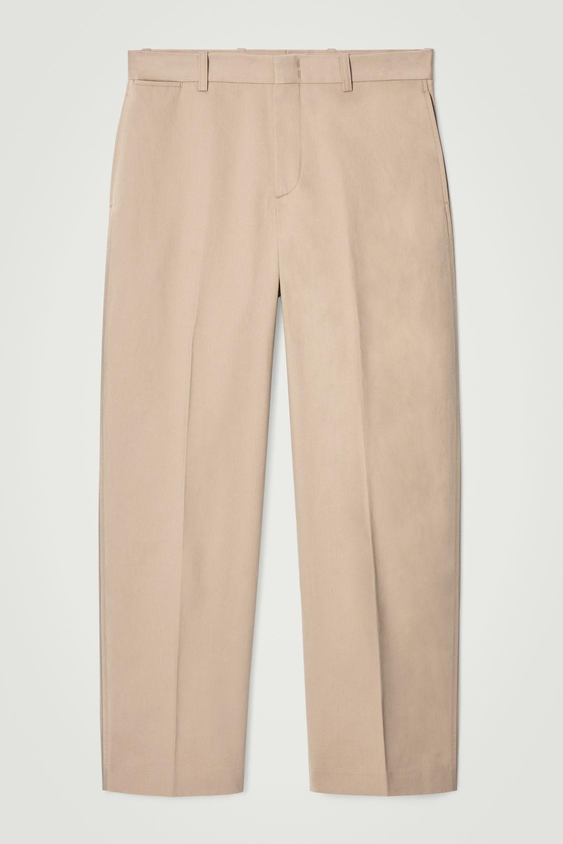 RELAXED STRAIGHT-LEG CHINOS Product Image
