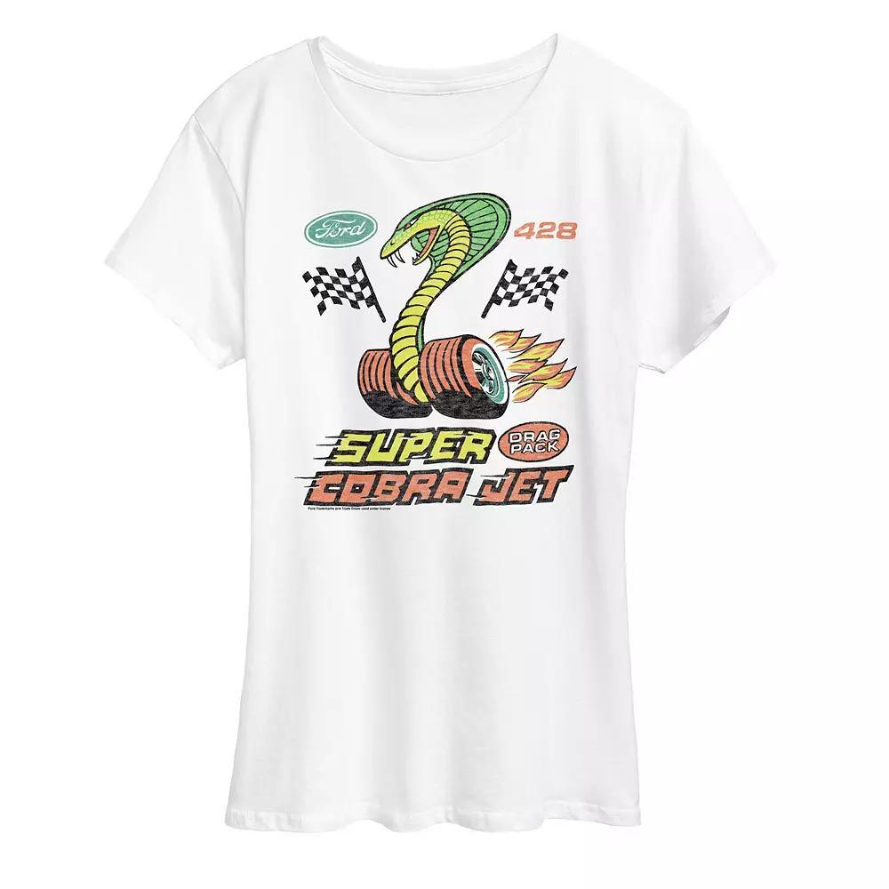 Womens Ford Super Cobra Jet Graphic Tee Product Image