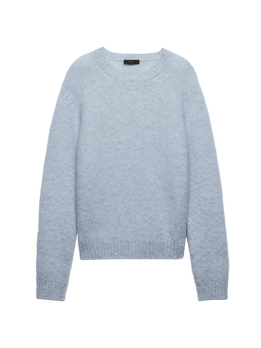 Mens Shetland Wool Crewneck Sweater Product Image