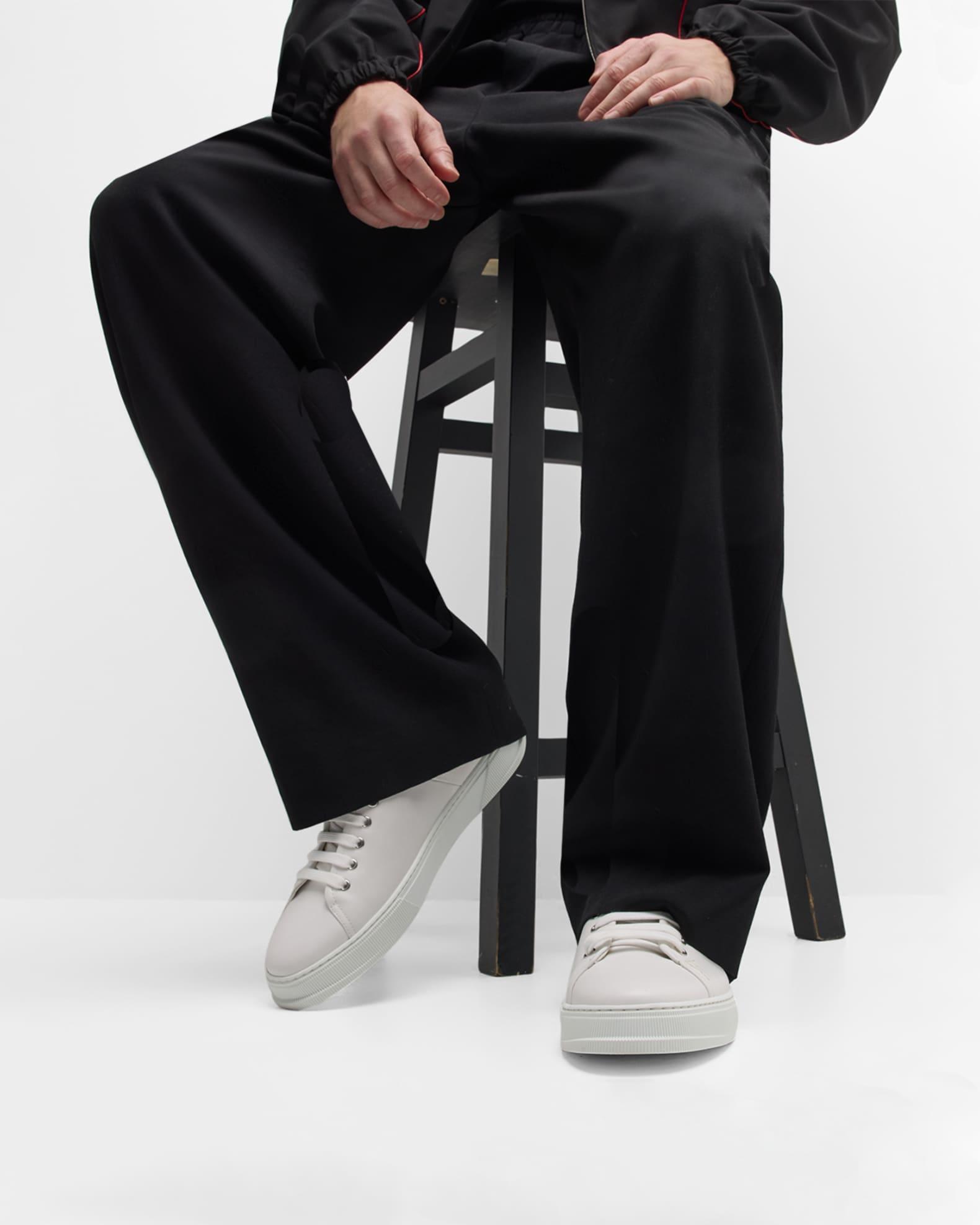 Men's Clayton Tonal Leather Low-Top Sneakers Product Image