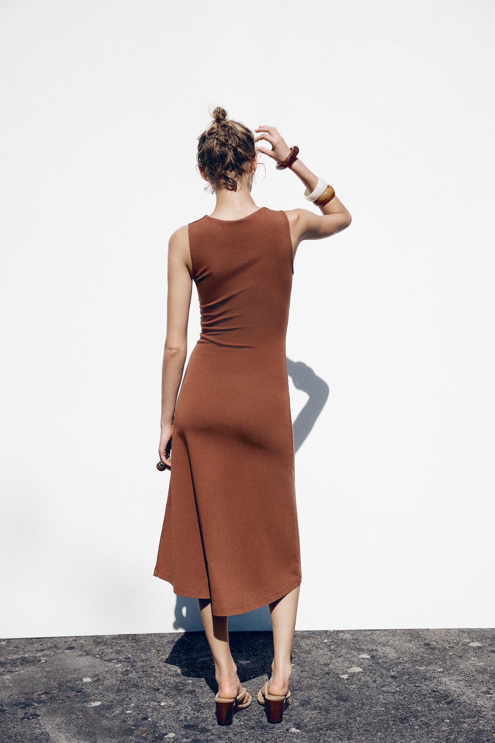 INTERLOCK MIDI DRESS Product Image