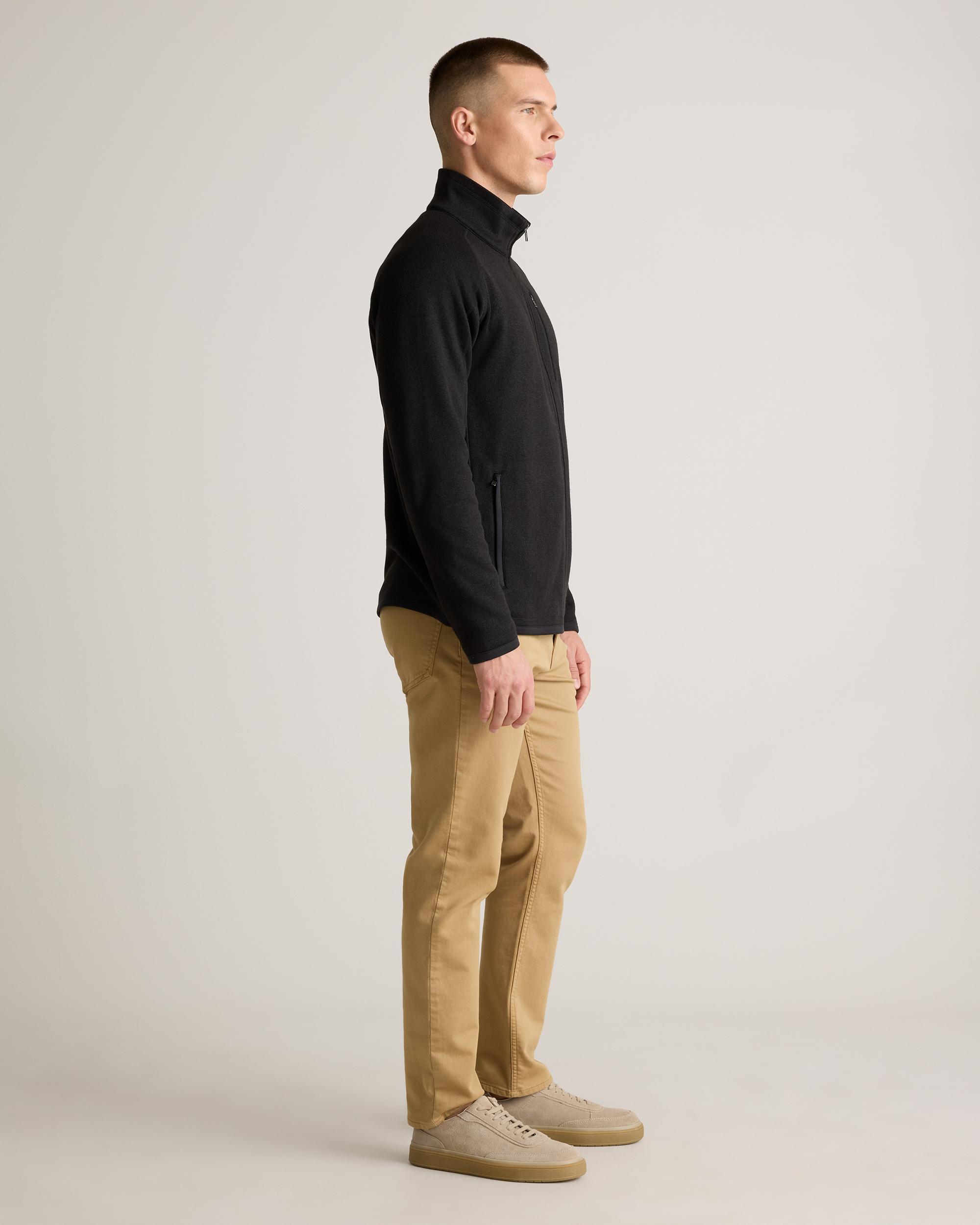 Quince | Men's Sweater-Knit Fleece Full-Zip Jacket Recycled Polyester Product Image