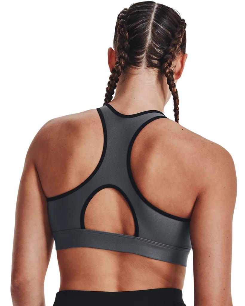 HeatGear Mid Womens Padless Sports Bra Product Image