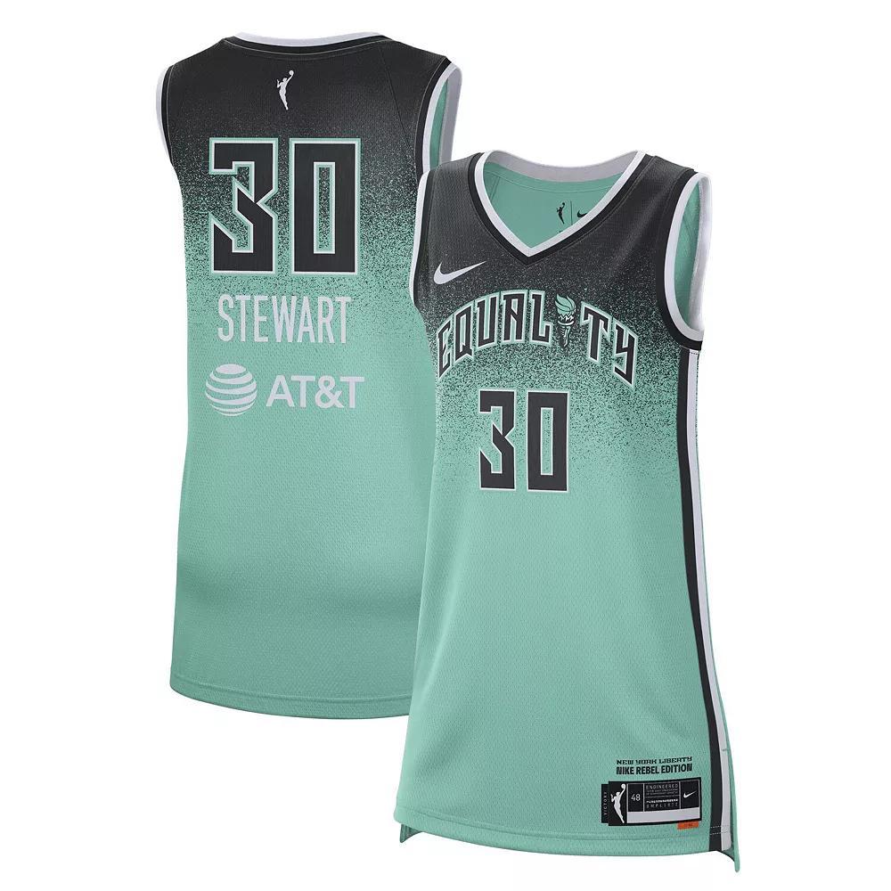 Breanna Stewart New York Liberty 2023 Nike Womens Dri-FIT WNBA Victory Jersey | FD0806-307 Product Image