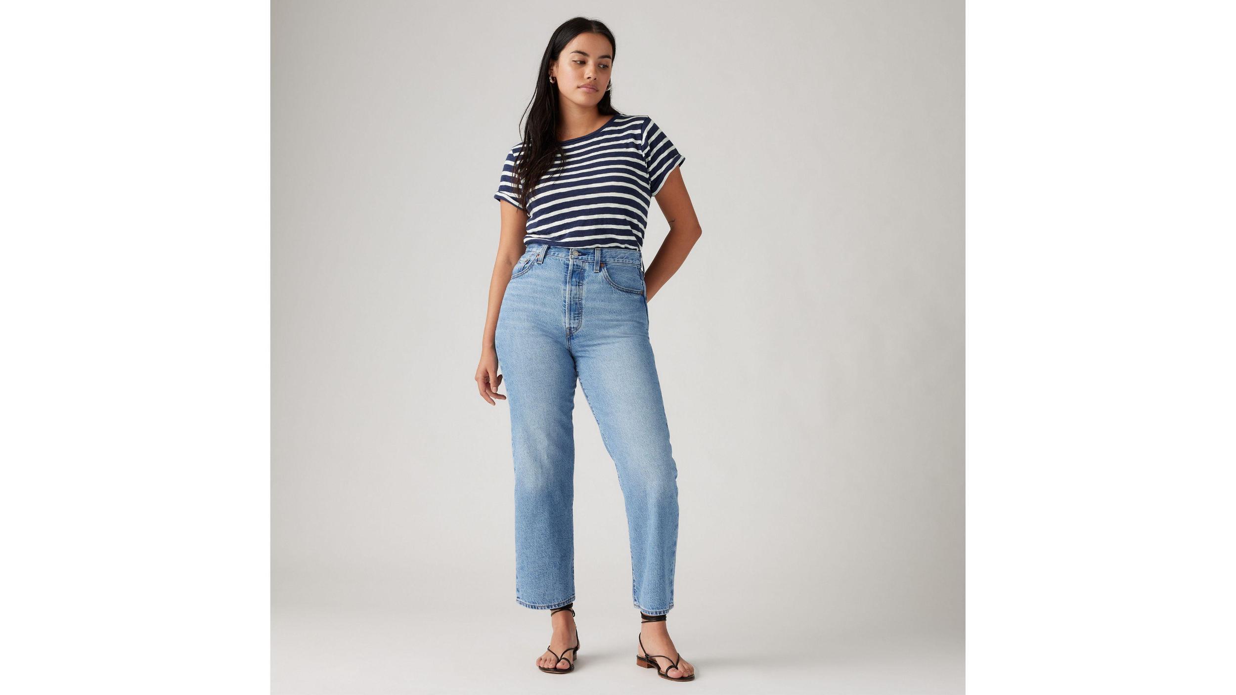 Ribcage Straight Ankle Women's Jeans Product Image