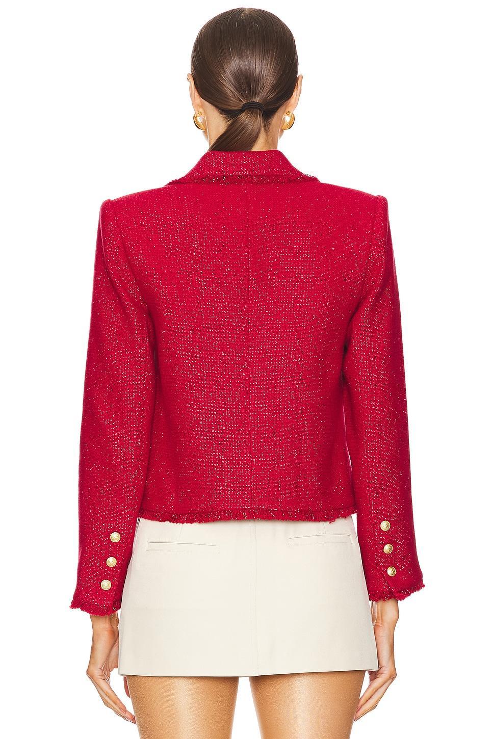 Sylvia Collared Jacket L'AGENCE Product Image